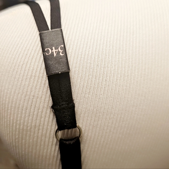 VS NWOT Very Sexy Push-Up Bra 35C Pink Sequin Pigeonnant - Picture 4 of 7